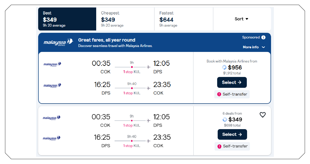 Bali Flight Routes and Pricing Analysis: Tools and Techniques